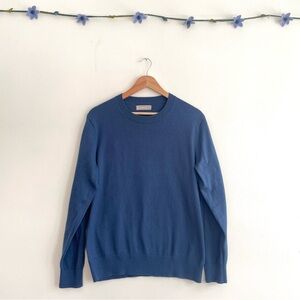 Everlane Men's Crewneck Sweater in Blue